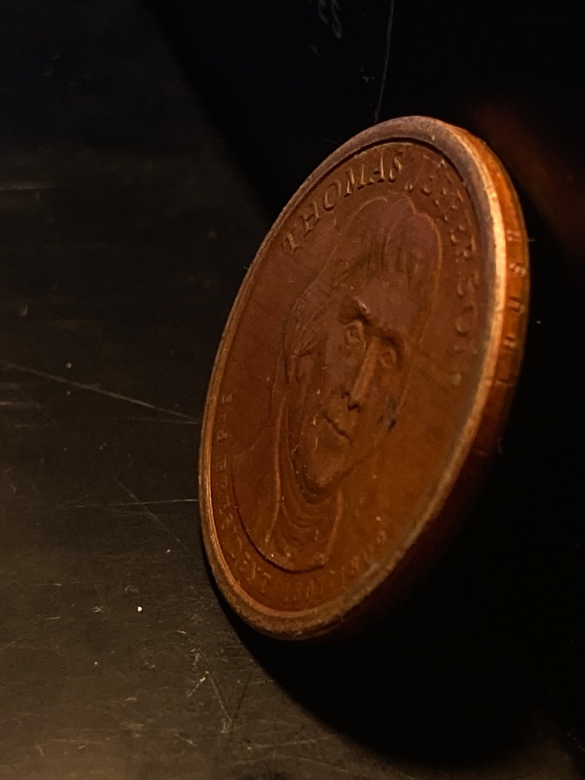 Gold-Dollar-Error?-Missing-Magn.-Layer?-Improperly-Annealed-Planchet?